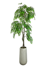 Load image into Gallery viewer, 7.5' WISTERIA IN GRAY FBRGL